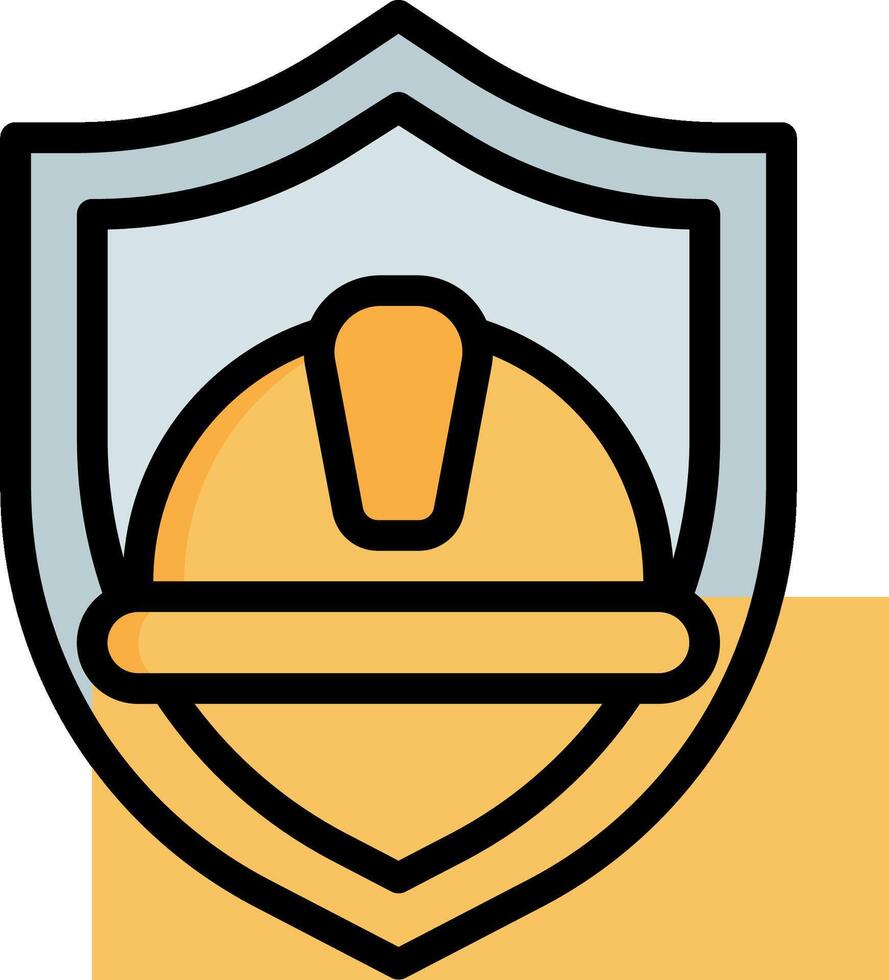 A shield with a helmet on it vector