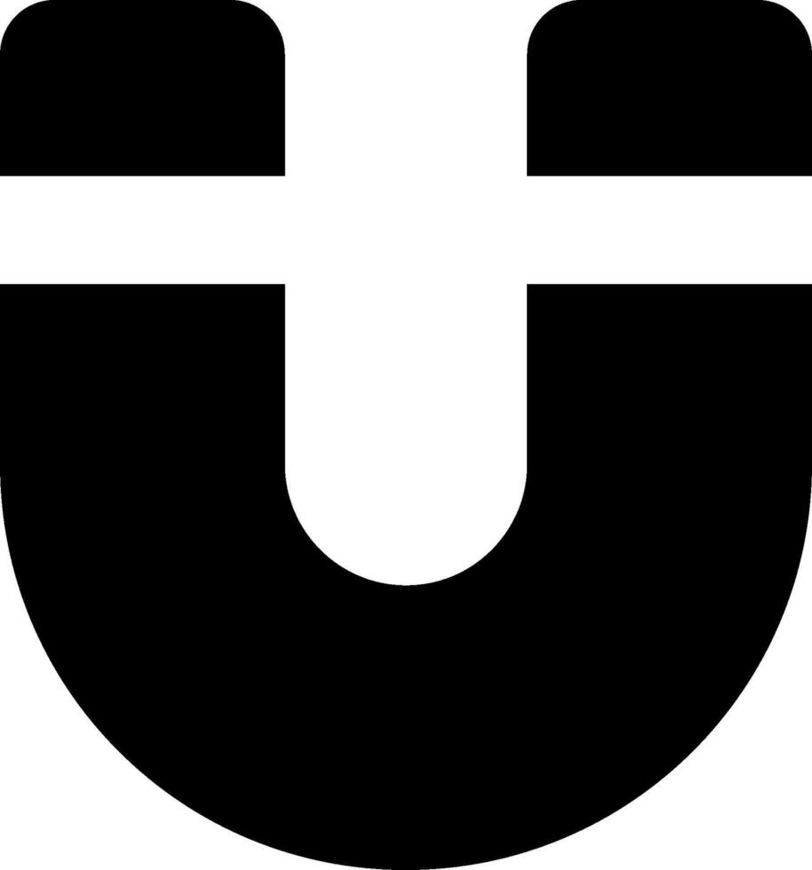 The u logo is shown in black and white vector