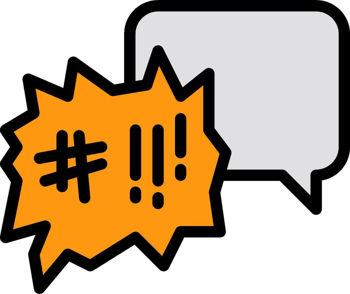 Speech bubble clip art vector