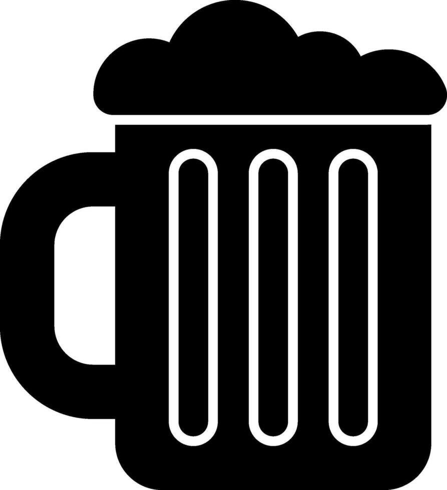 Beer mug icon illustration vector