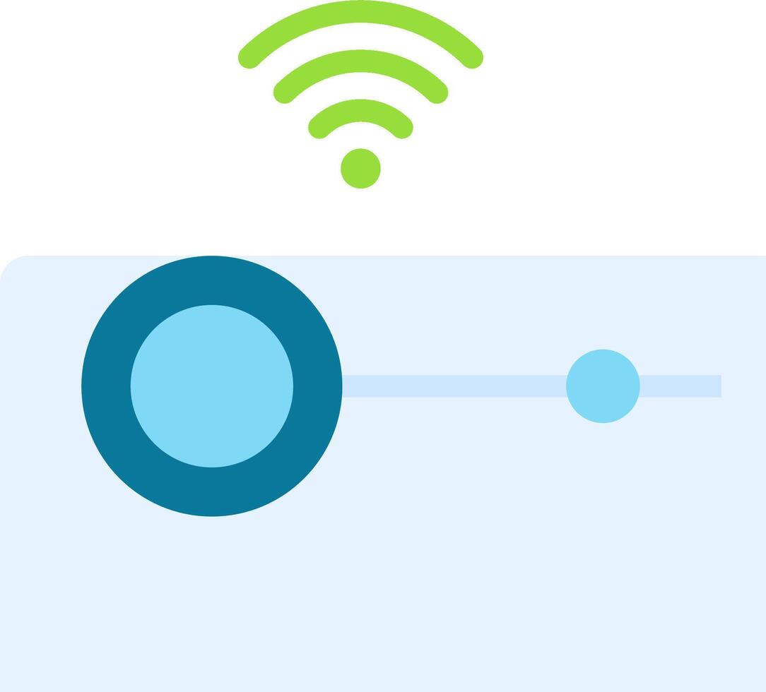 How to connect to a wifi network with a mobile device vector