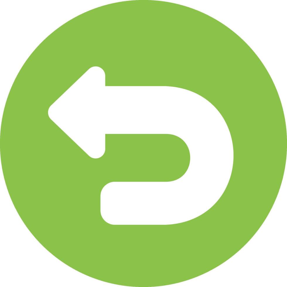 A green circle with an arrow pointing to the right vector