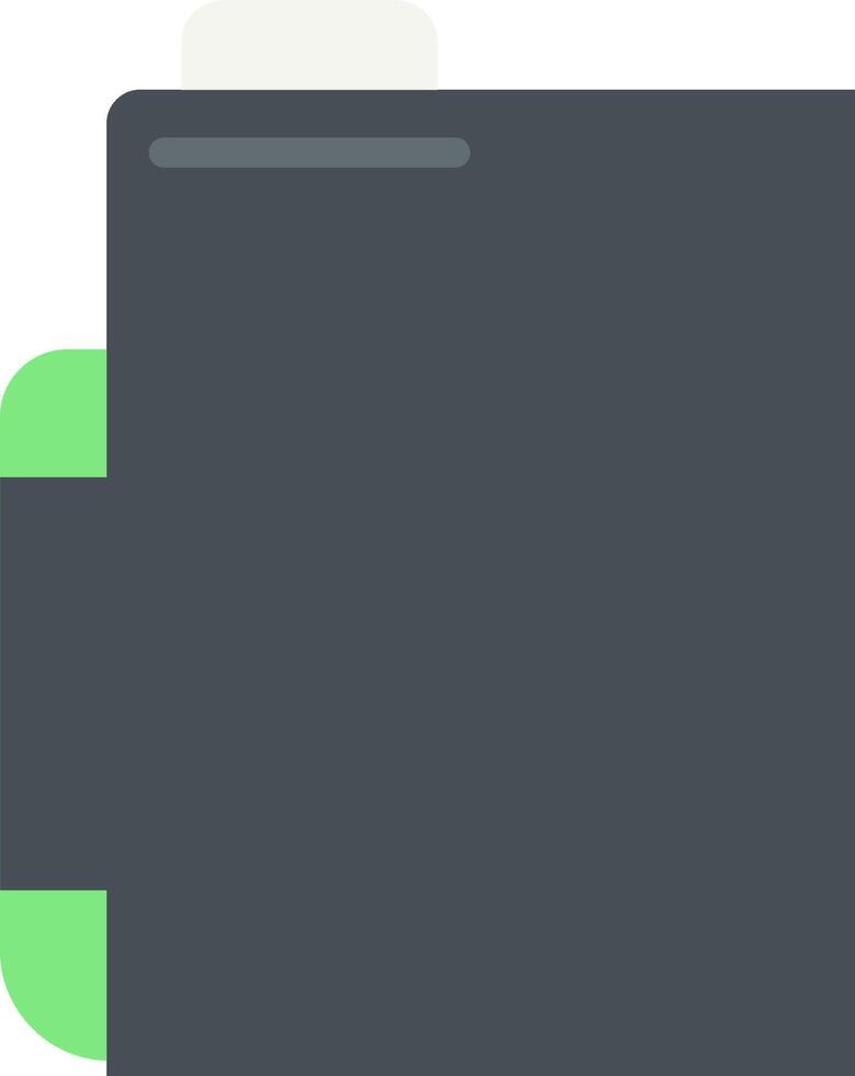 A wallet with a green and black background vector