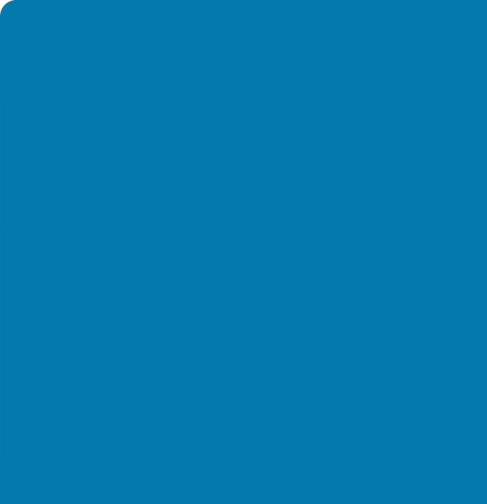 A blue square with a white border vector