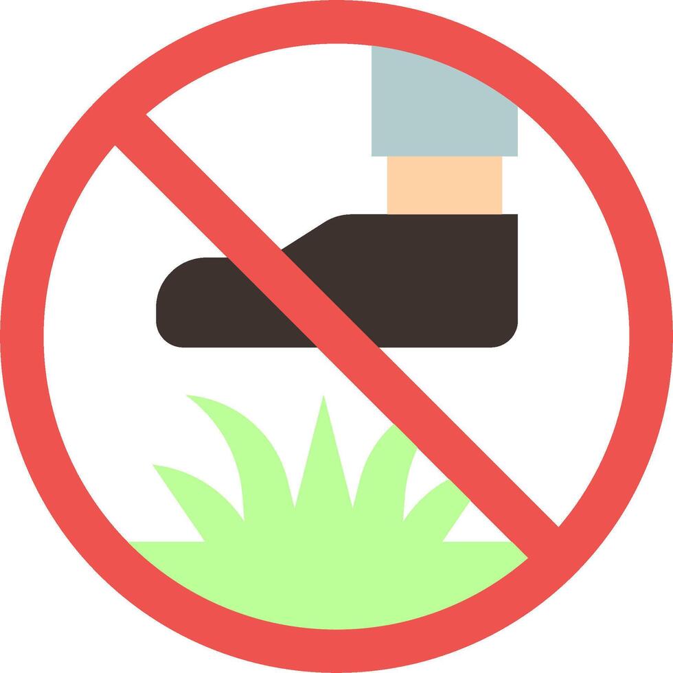 No shoes allowed sign vector