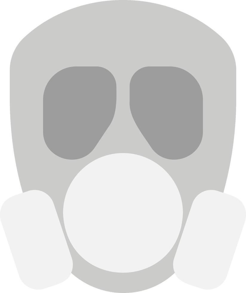 A gas mask icon on a white background vector
