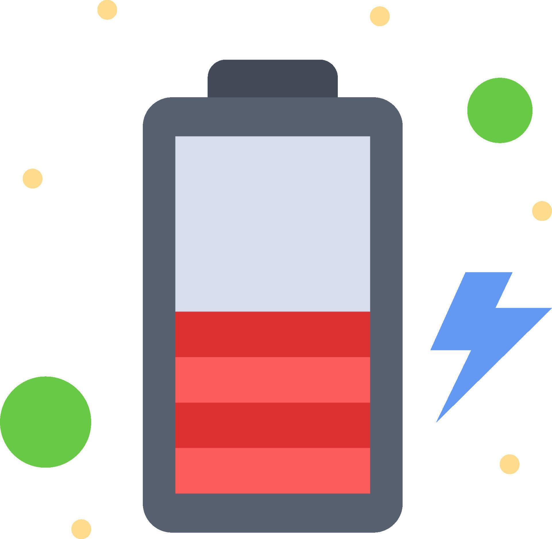 An icon of a battery with a lightning bolt 51408639 Vector Art at Vecteezy