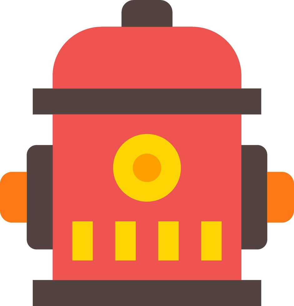 Fire hydrant icon vector