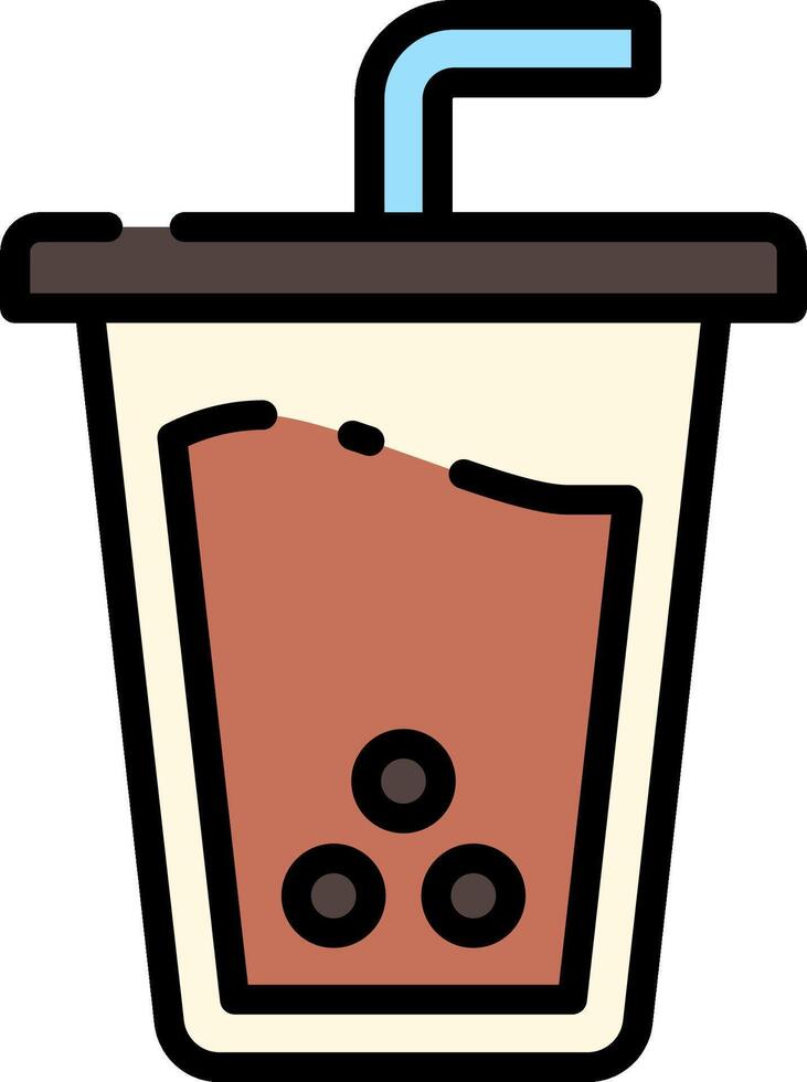 Bubble tea clip art vector