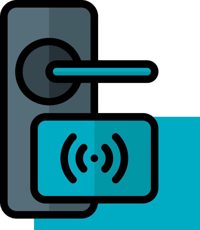 A phone with a wireless connection and a wireless keypad vector