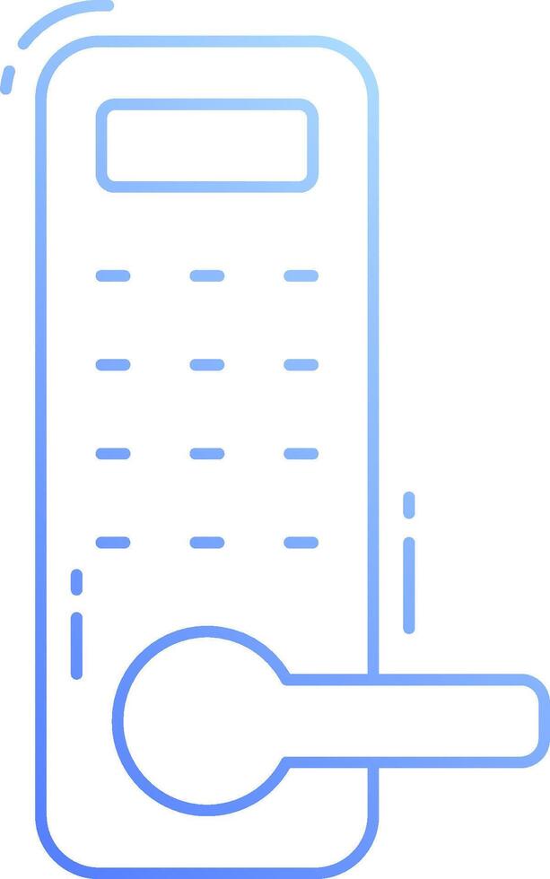 A phone with a spoon icon vector