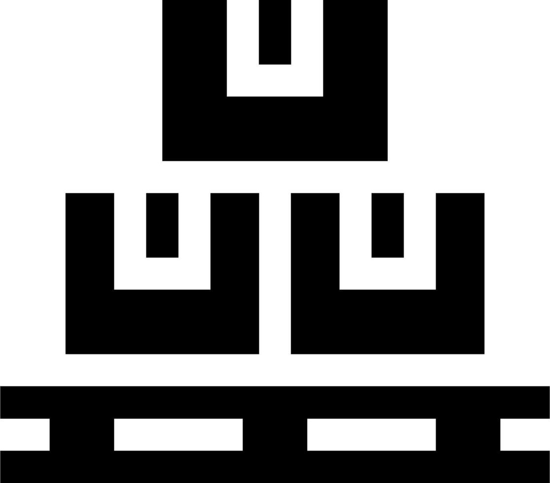 A black and white logo of a train vector