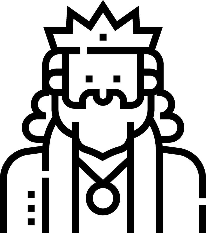King of kings icon illustration vector