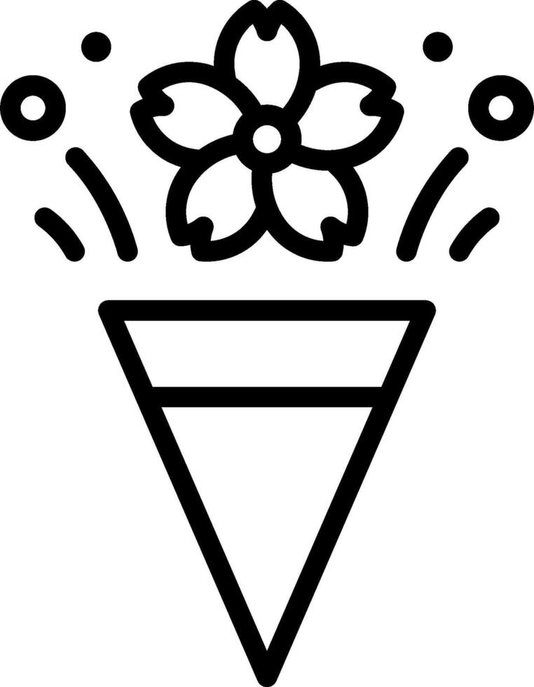 Flower illustration design vector