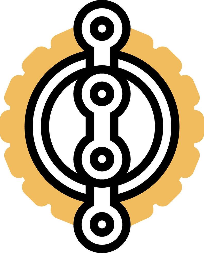 The logo for the bike shop vector