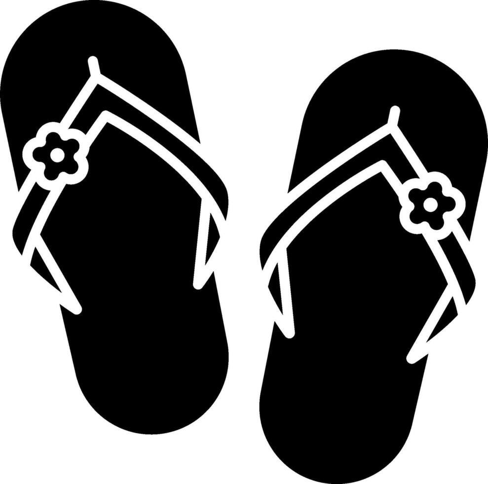 Flip flops clip art vector