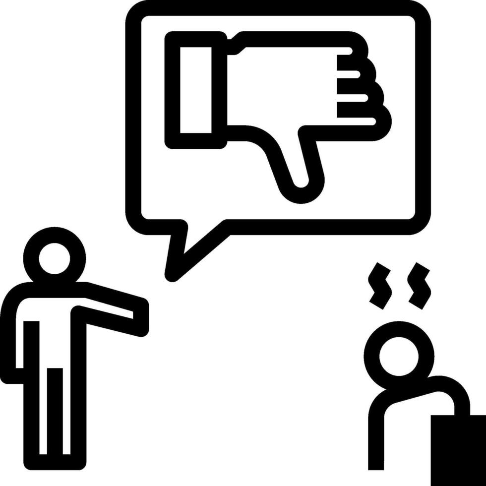 A man is talking to another man with a speech bubble vector