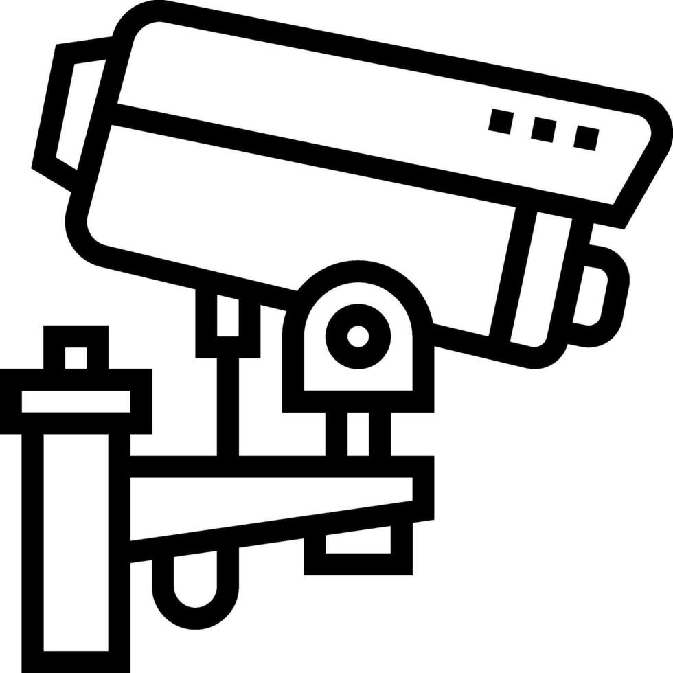 Security camera clipart illustration vector