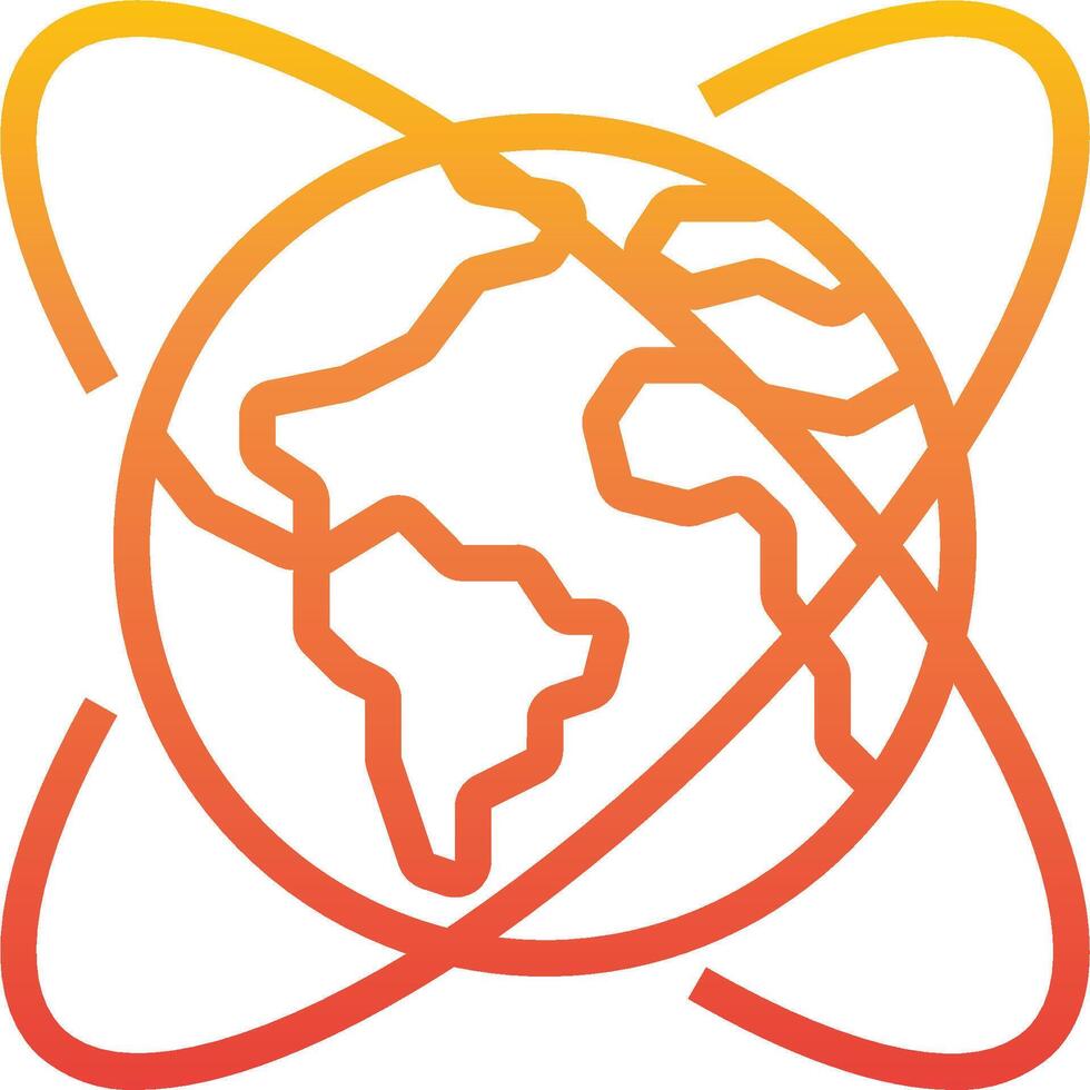 The logo for the global network vector