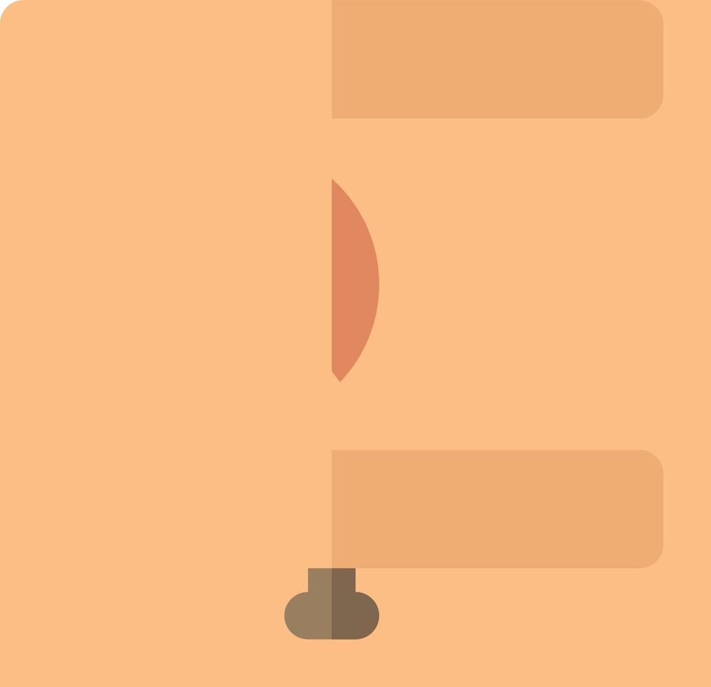 A flat icon of a person holding a pen vector