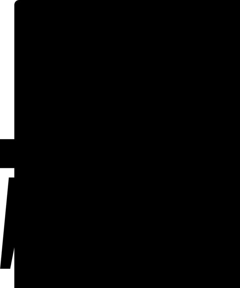 A black and white logo of a man vector