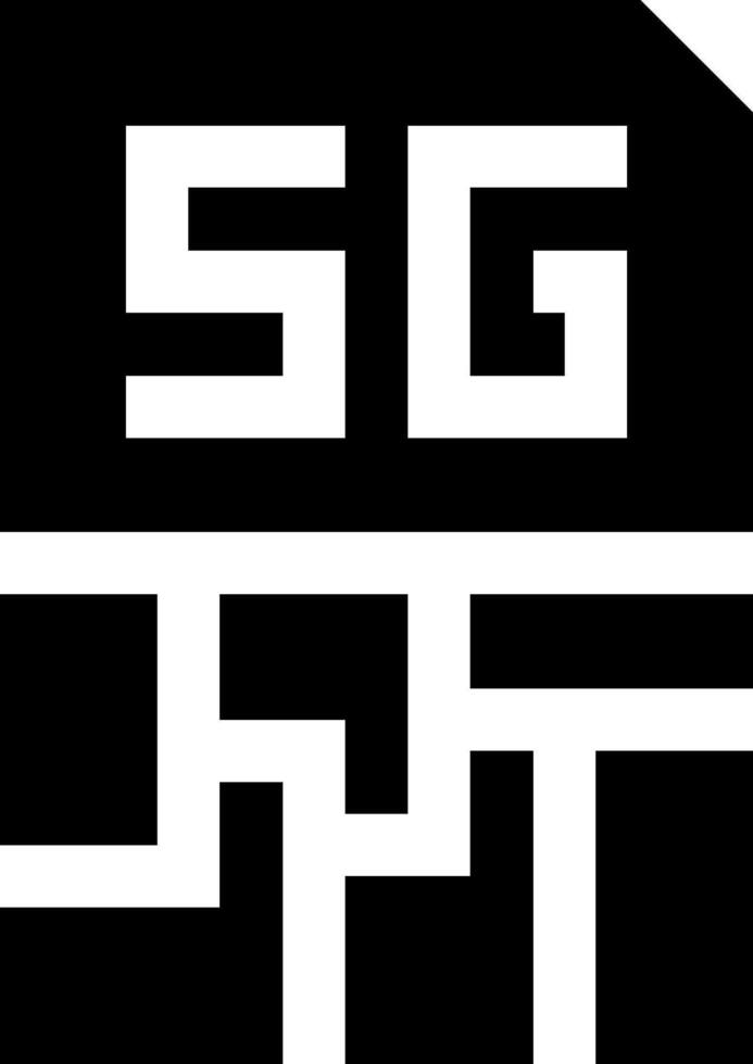 The sg logo is shown in white and black vector