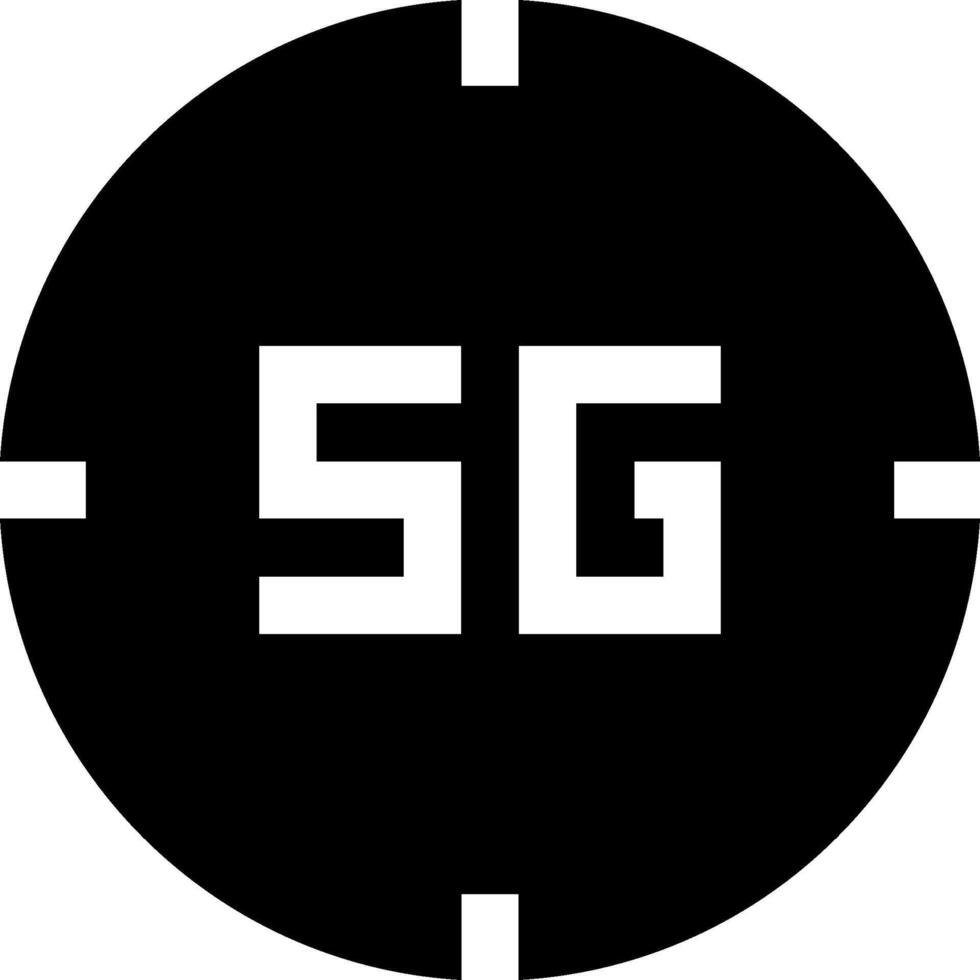 The logo for the 5g network vector