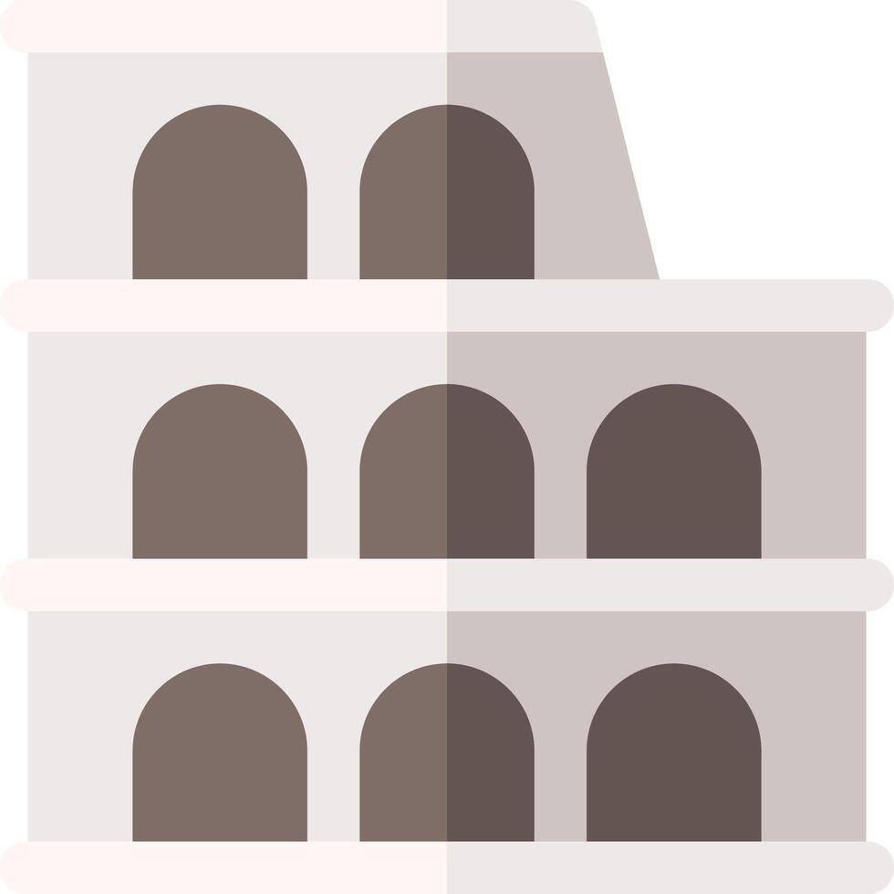 Colosseum icon illustration vector