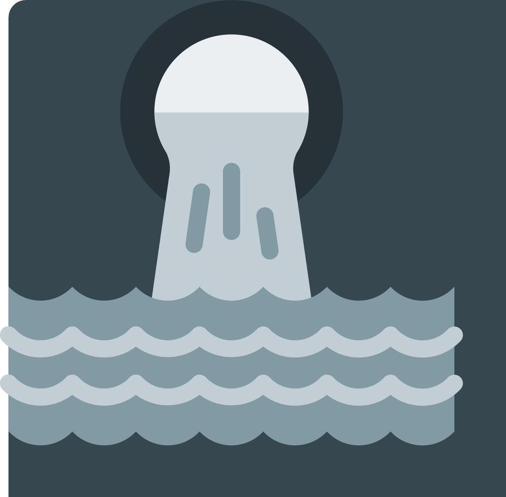 Waterfall icon illustration vector