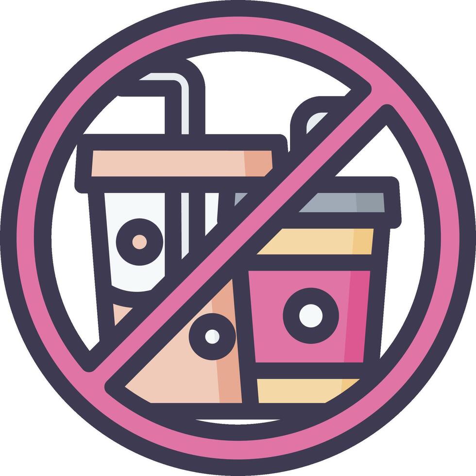 No drink sign icon, no drink sign, no drink sign, no drink sign, no drink vector