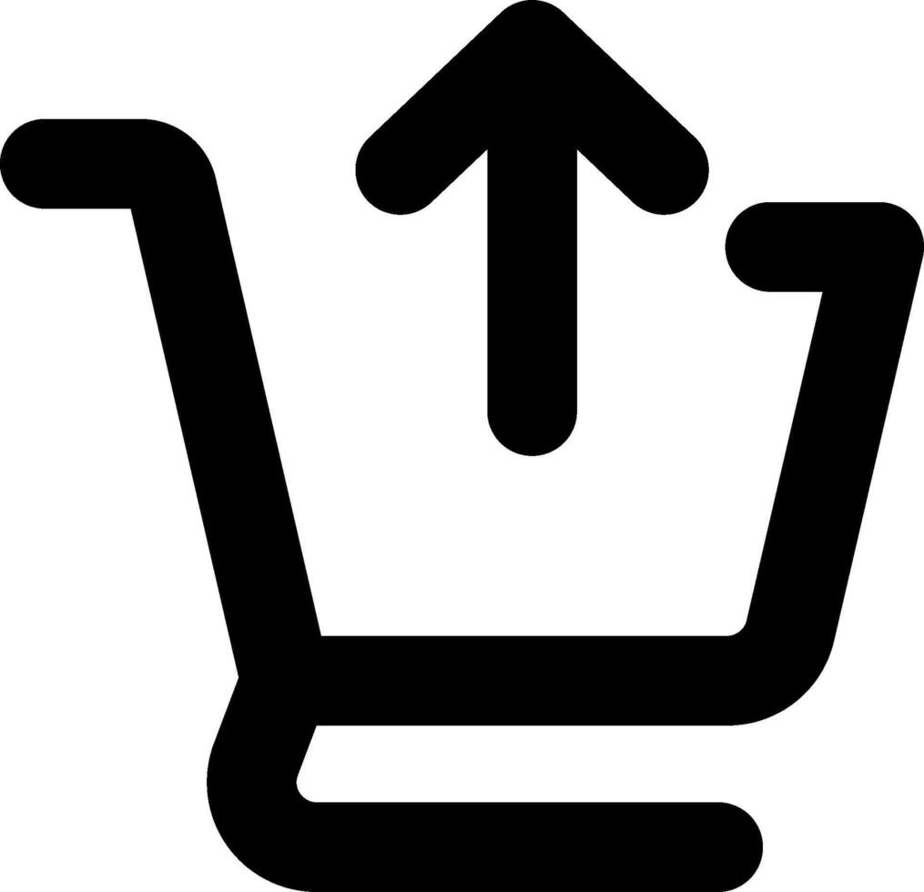 Shopping cart icon vector