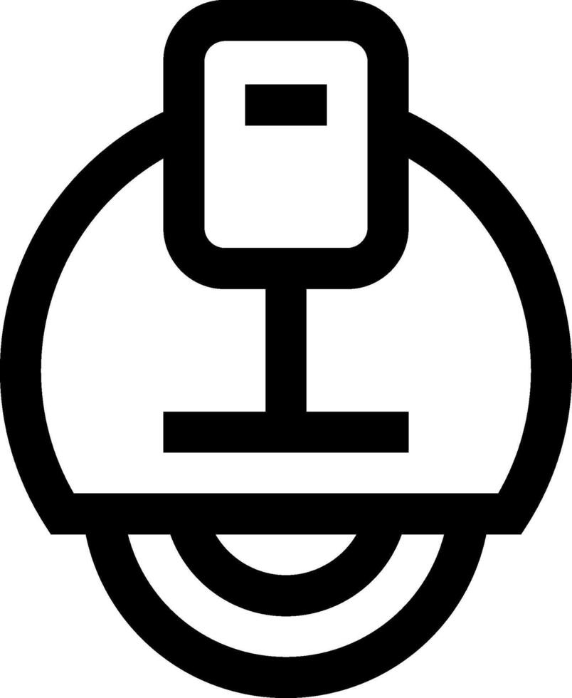 A black and white logo of a computer vector