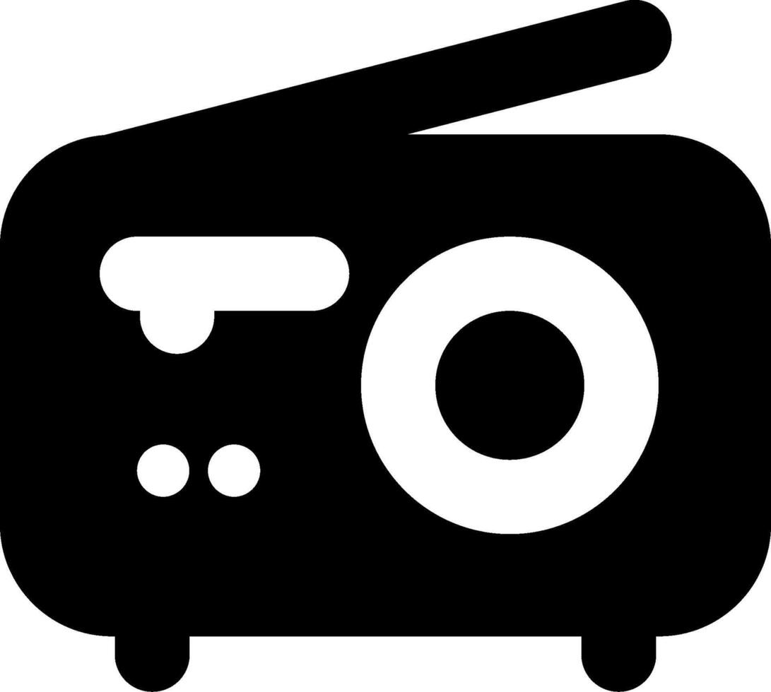 Radio illustration design vector