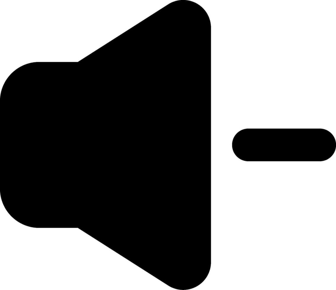 An icon of a speaker on a white background vector