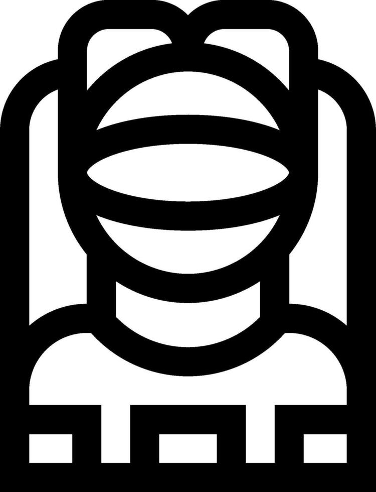Space helmet icon illustration vector