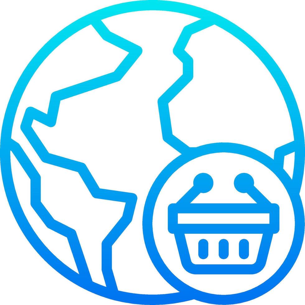 Shopping cart icon vector