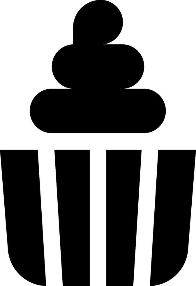Cupcake illustration design vector