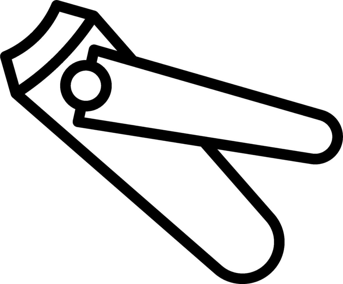 A black and white drawing of a razor vector