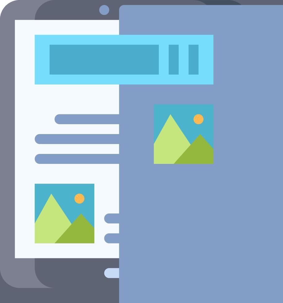 How to create a responsive website vector