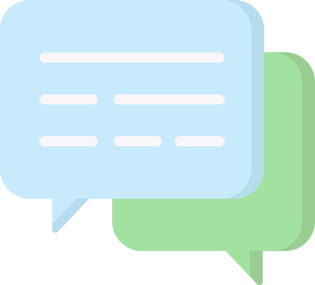 Chat box icon vector