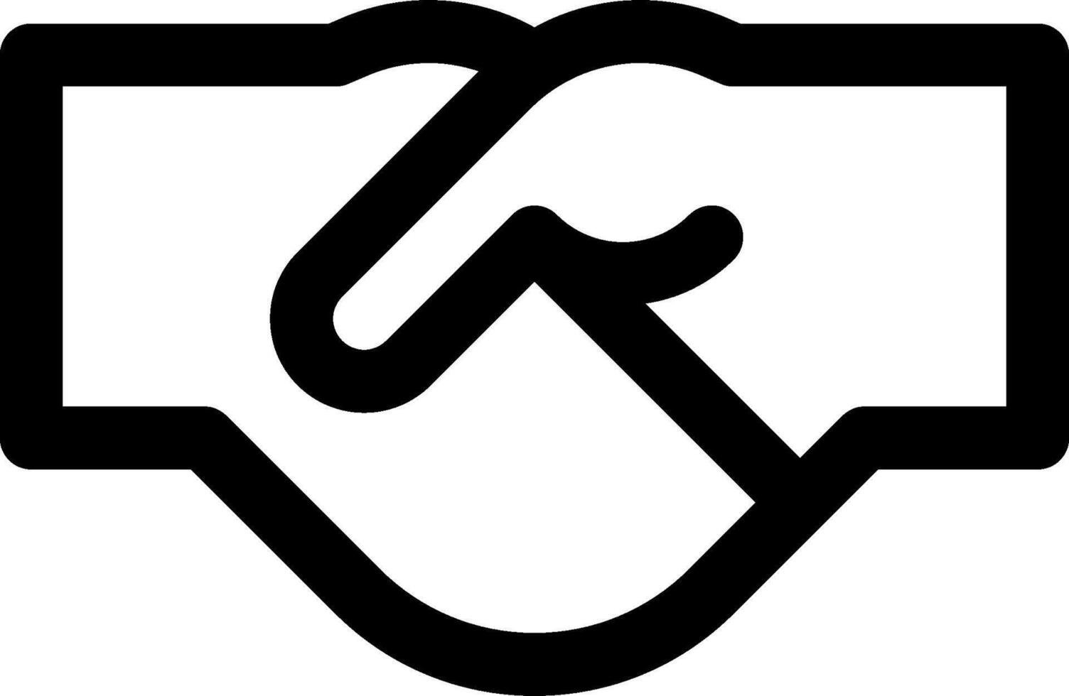 A black and white logo of a hand holding a heart vector