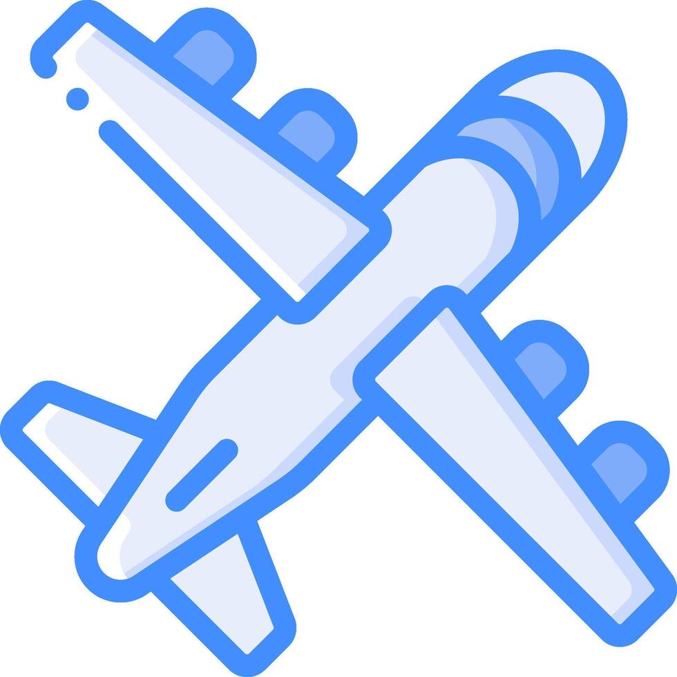 Airplane icon clip art vector
