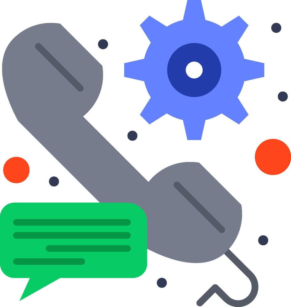 Call center services vector