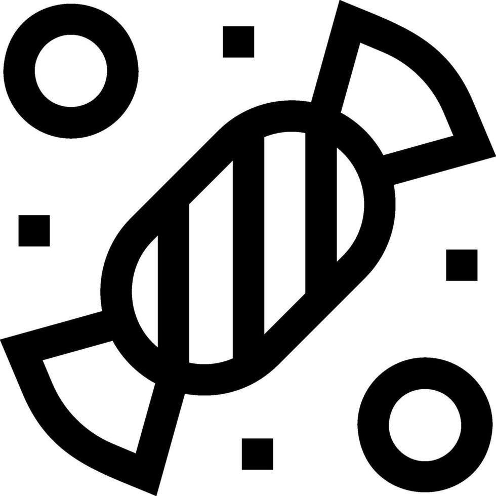 A black and white image of a candy bar vector