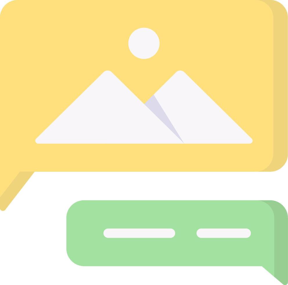 Chat with your friends and family vector