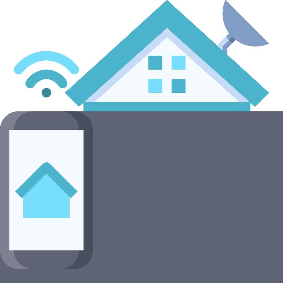 How to set up a home automation system vector