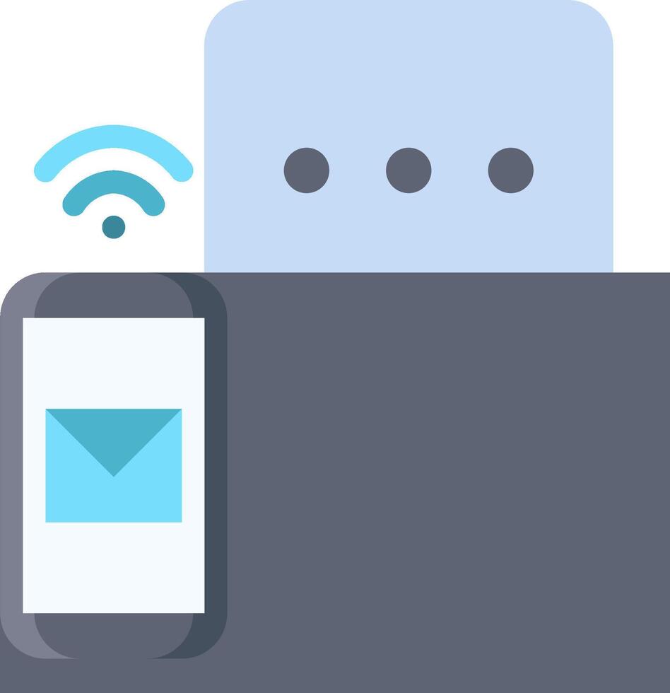 Mobile email marketing vector