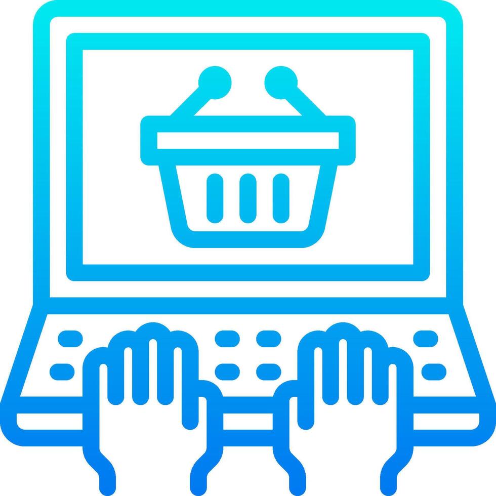 Shopping cart icon vector