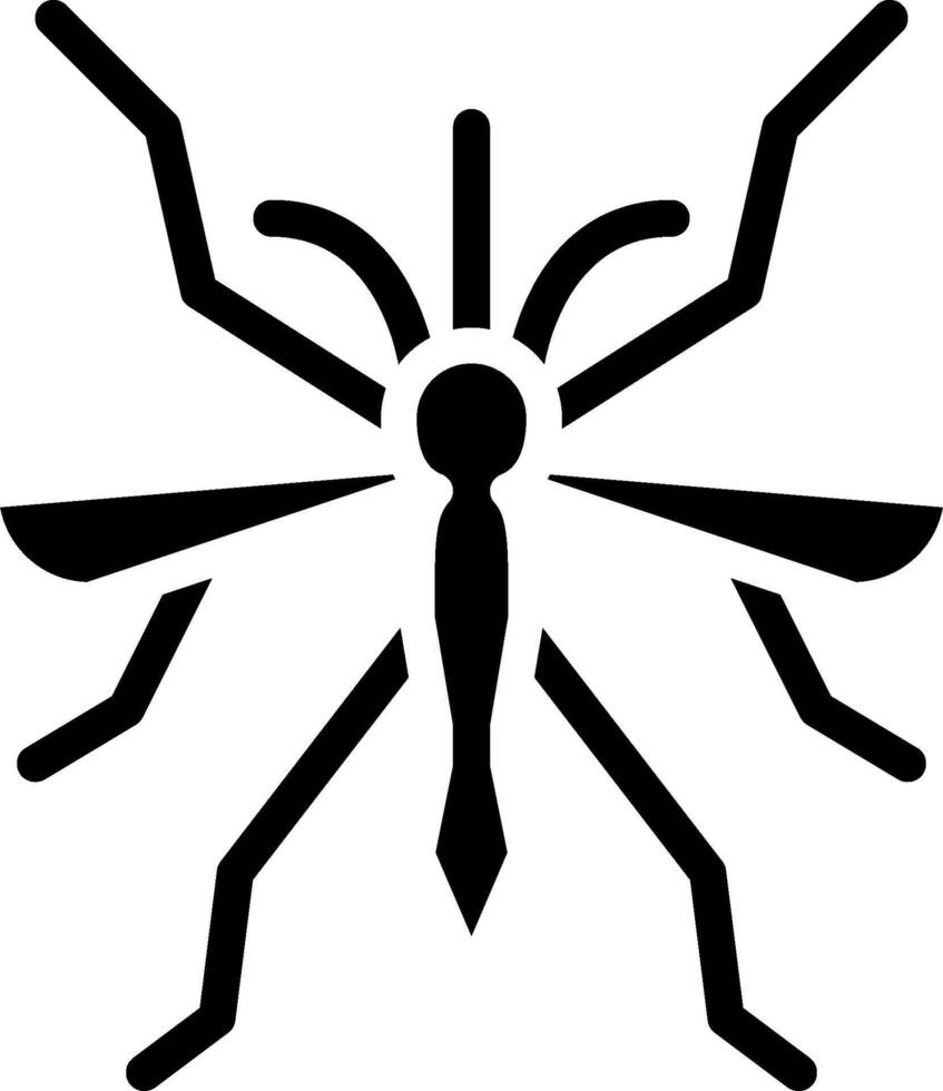 Mosquito illustration design vector