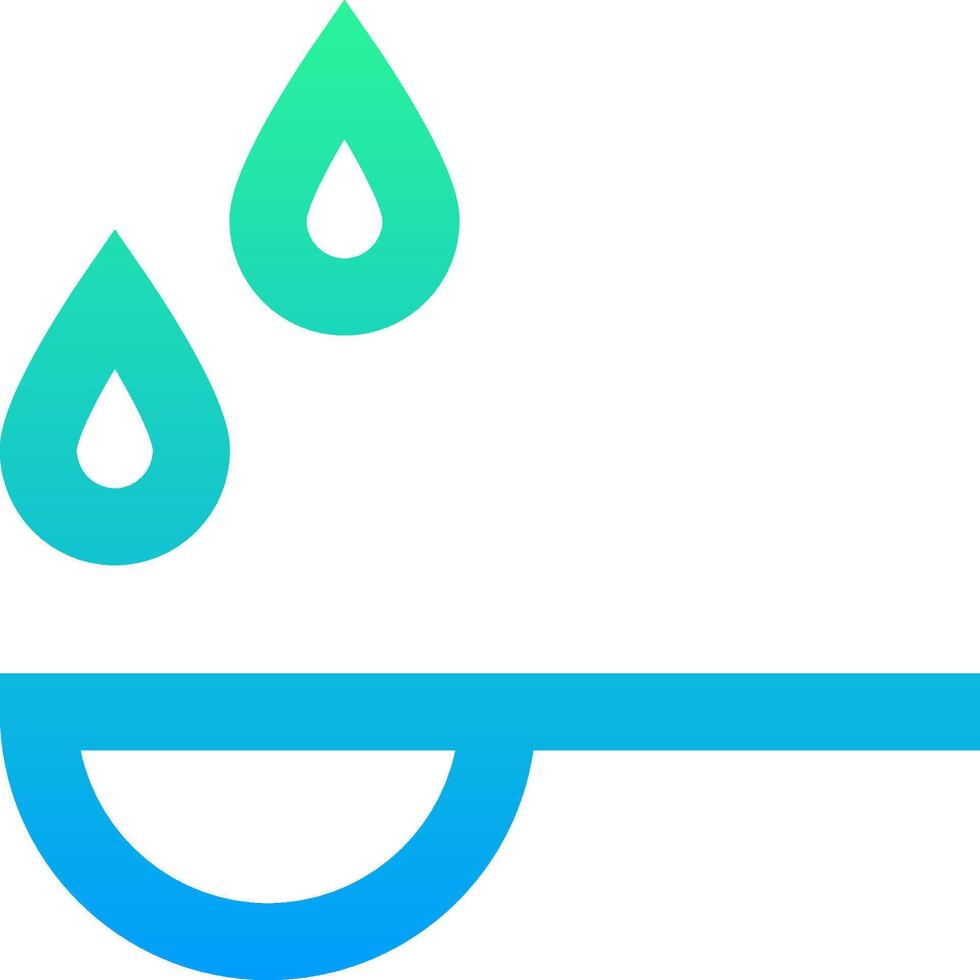 The logo for the water drop vector
